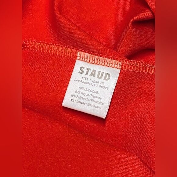 STAUD Beaded Mini Bodycon Dress size S - Picture 13 of 13